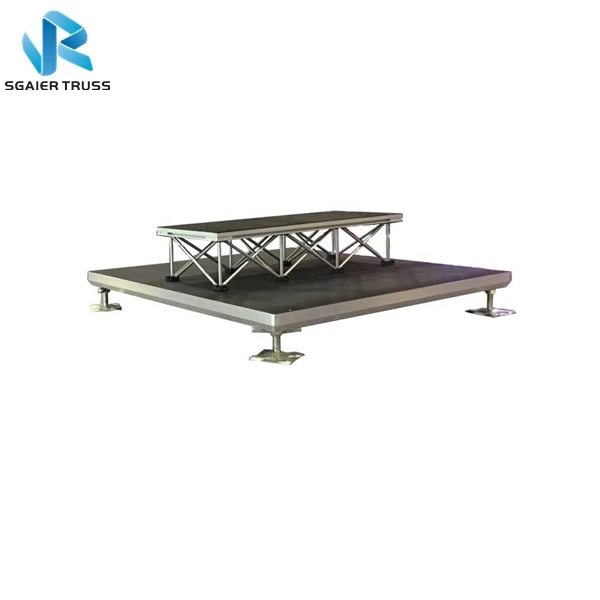 outdoor low height scaffolding stage platform tent floor