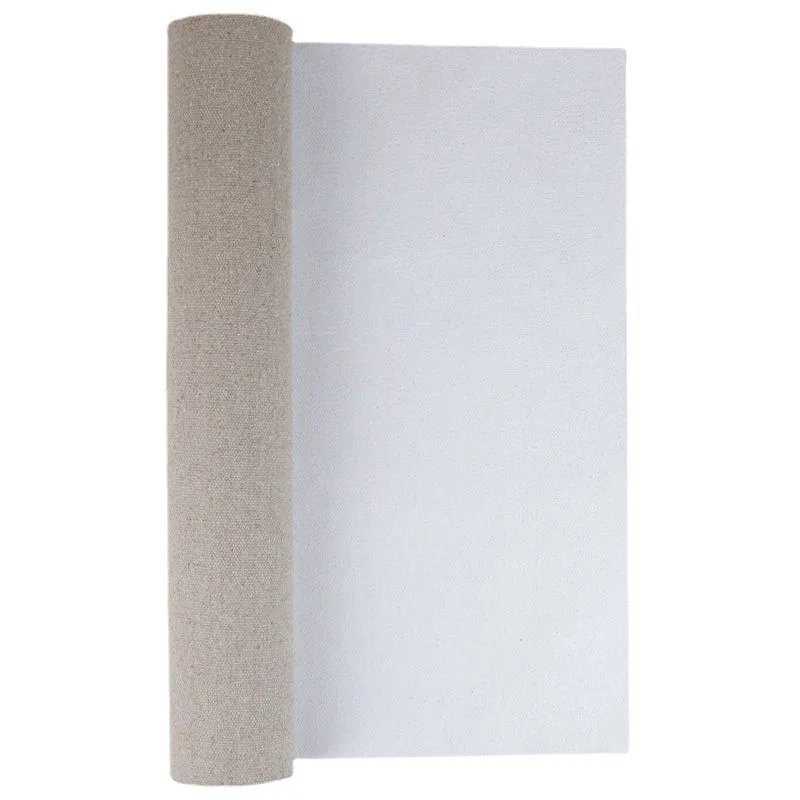 artist painting canvas 350gsm 480gsm weight 180cm 190cm 220cm width 100% linen canvas roll for oil and acrylic painting