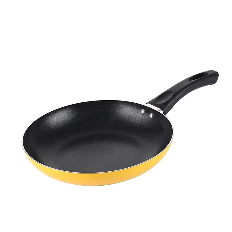 2020 Kitchen Cooking Ware Silicone Handle Aluminum Non Stick Fry Pan