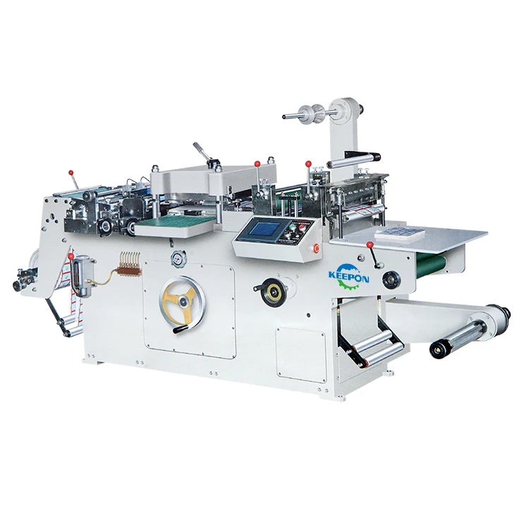 High Speed Automatic Self Adhesive Label Die Cutting and Hot Stamping Machine Roll to Roll Expert Manufacturer