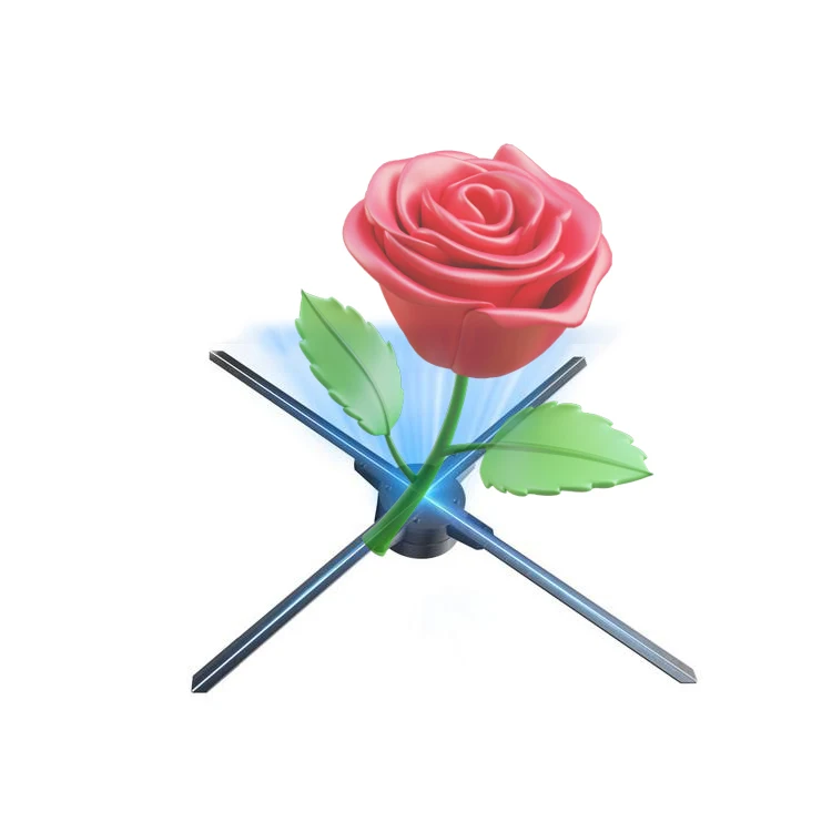 Hologram Fan Led 3D Hologram Fan Indoor 3D Holographic Display With Sound