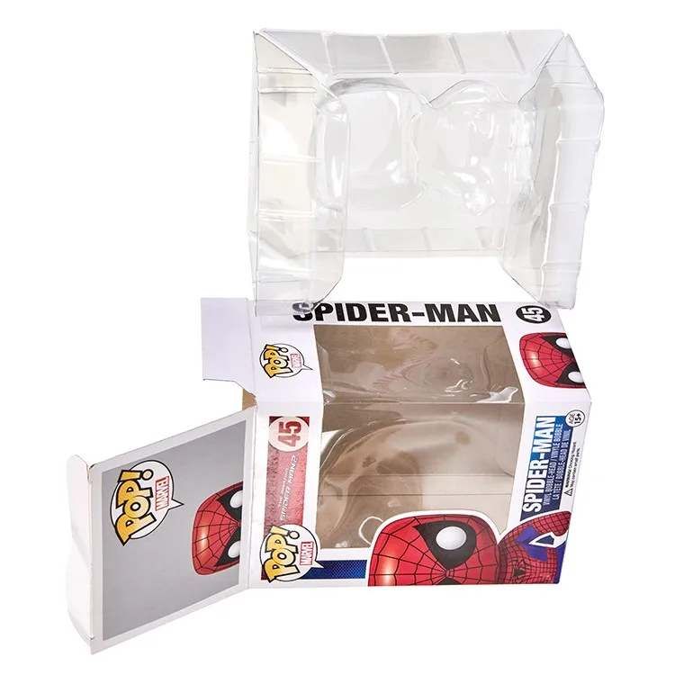 Factory Price Funko Pop Transparent PET Box Protectors Packaging Plastic Box