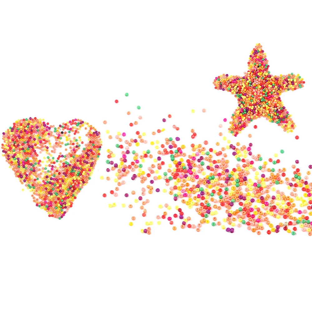 
Handcrafted Glass Seed Beads 25600pcs 2mm Pony Beads DIY Bracelet Necklaces with 24-Gird Plastic Box for Jewelry Making Kit 