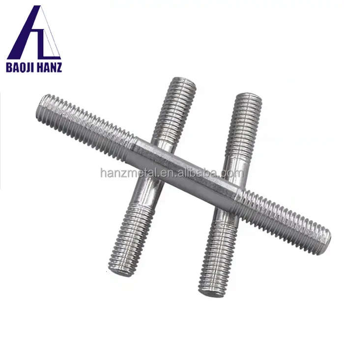 DIN938 double end bolts titanium long rod bolts