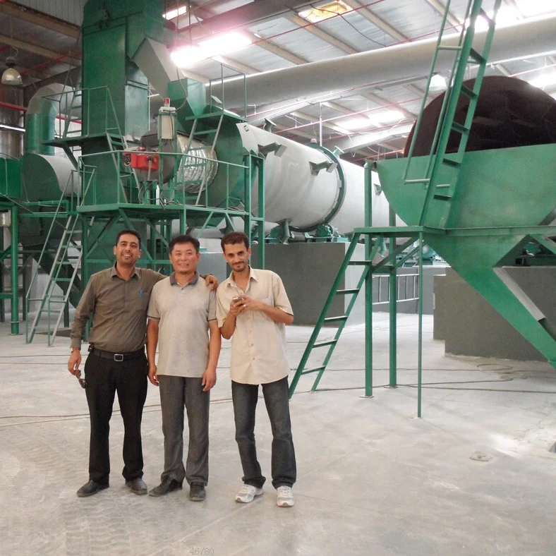 
Ammonia acid granulating process production line 