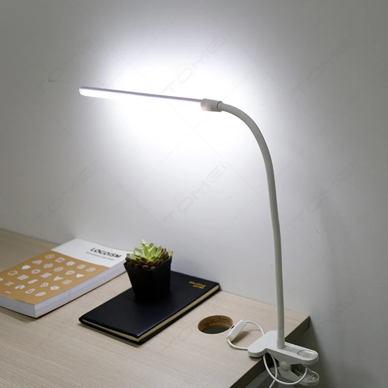 
Wholesale bedroom beside led lamp goose neck clip led desk lamp flexible table lights MA02 