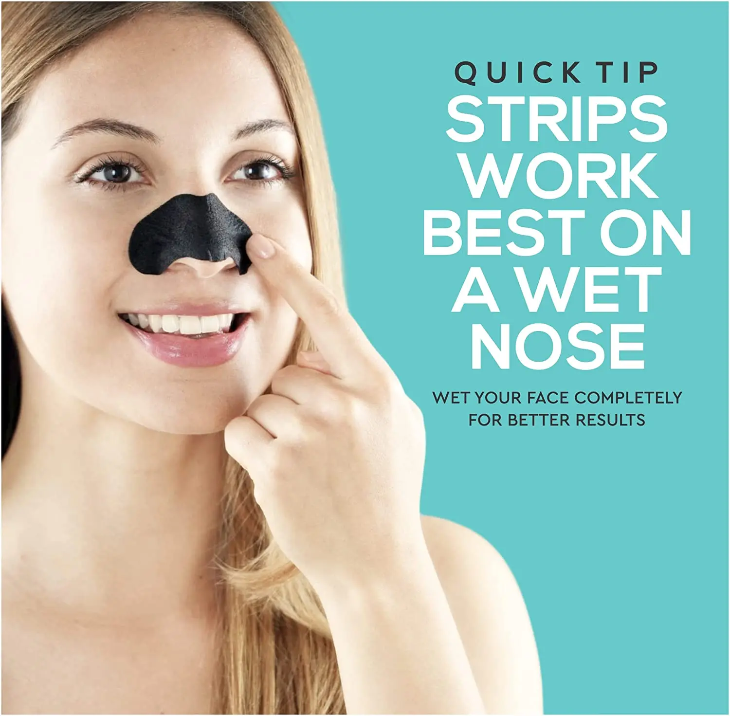 Charcoal Blackhead Remover Pore Strips for Face Nose Pores