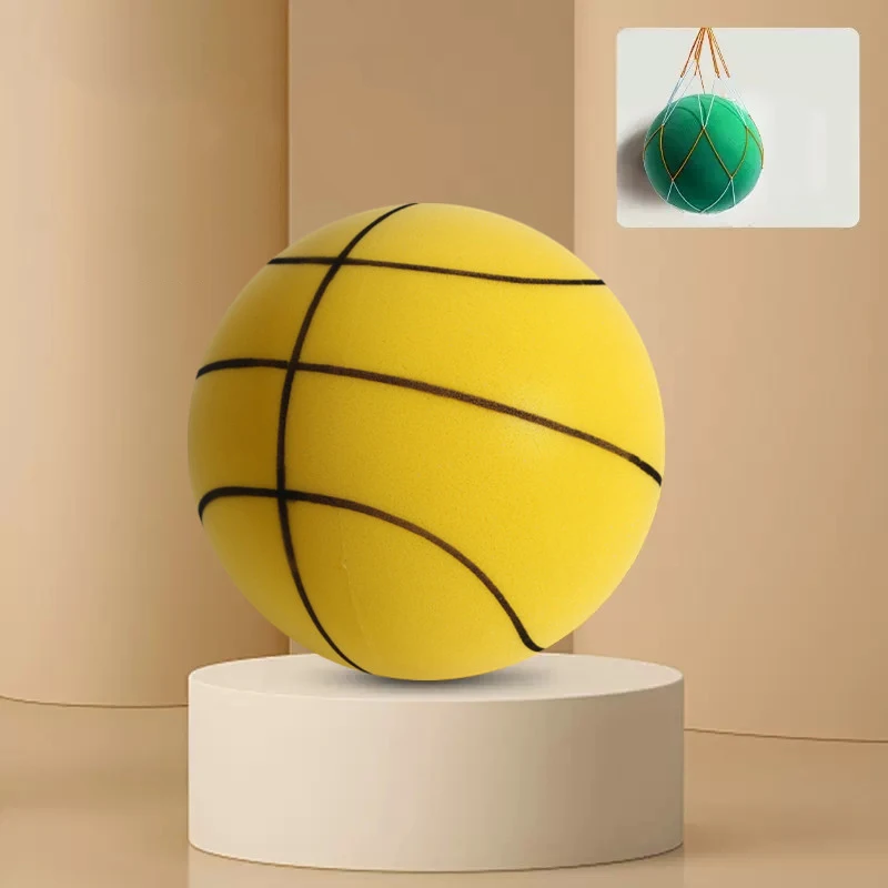 2024 New Trends Durable Custom Silent Basketball Indoor Quiet Training Ball Size 7