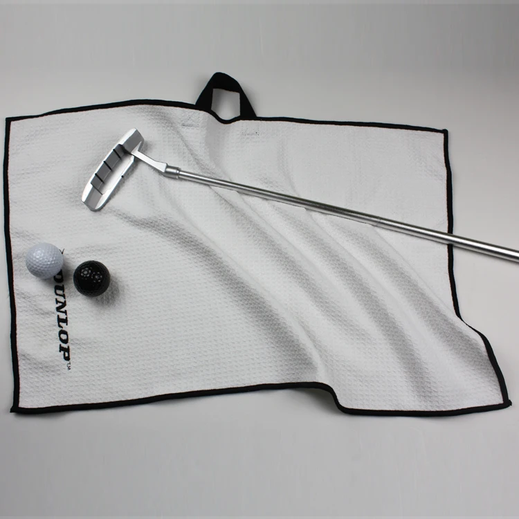 Top quality personalized embroidered golf towel with microfiber
