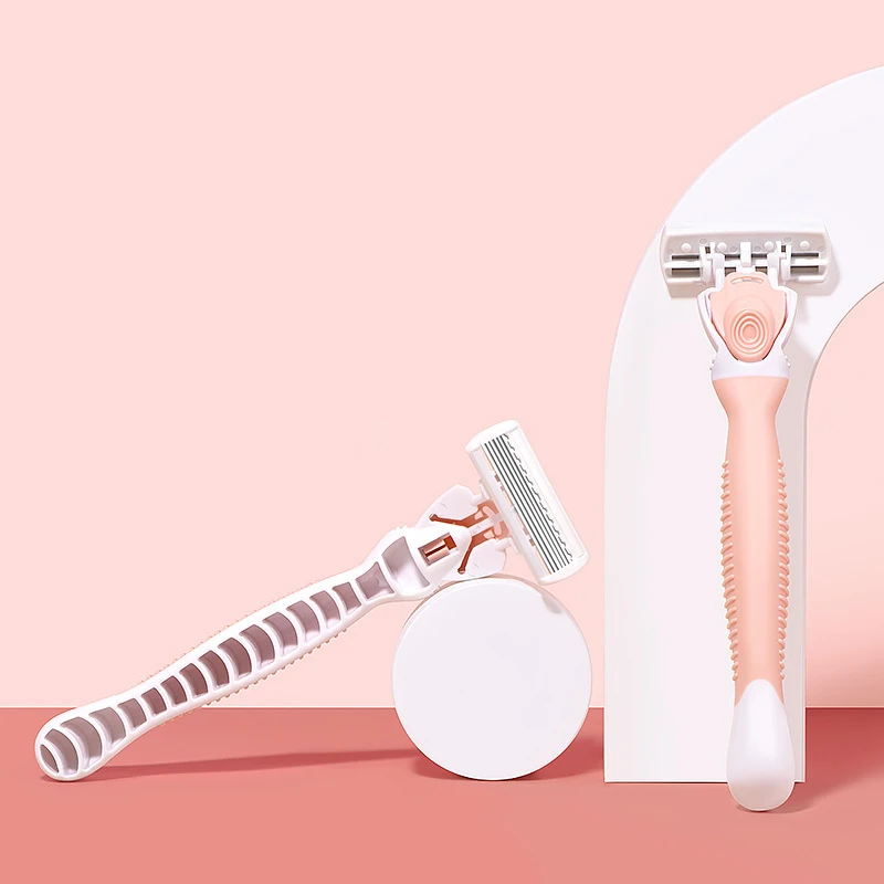 High Quality Six Blade Shaving Razors Armpit Hair Underarm Pubic Hair Trimmer Special Private Parts Hair Removal Instrument