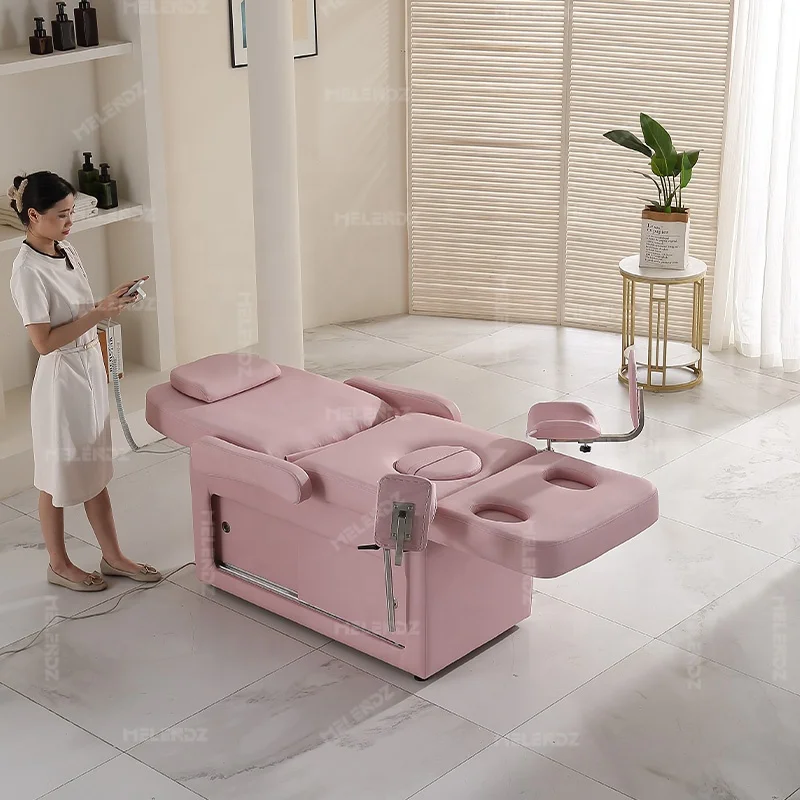 Eyelash Couch Spa Couch Dermatology  Chair Hydro Aesthetician Cosmetic Beautician Cosmetic Lash Beauty Procedure Bed