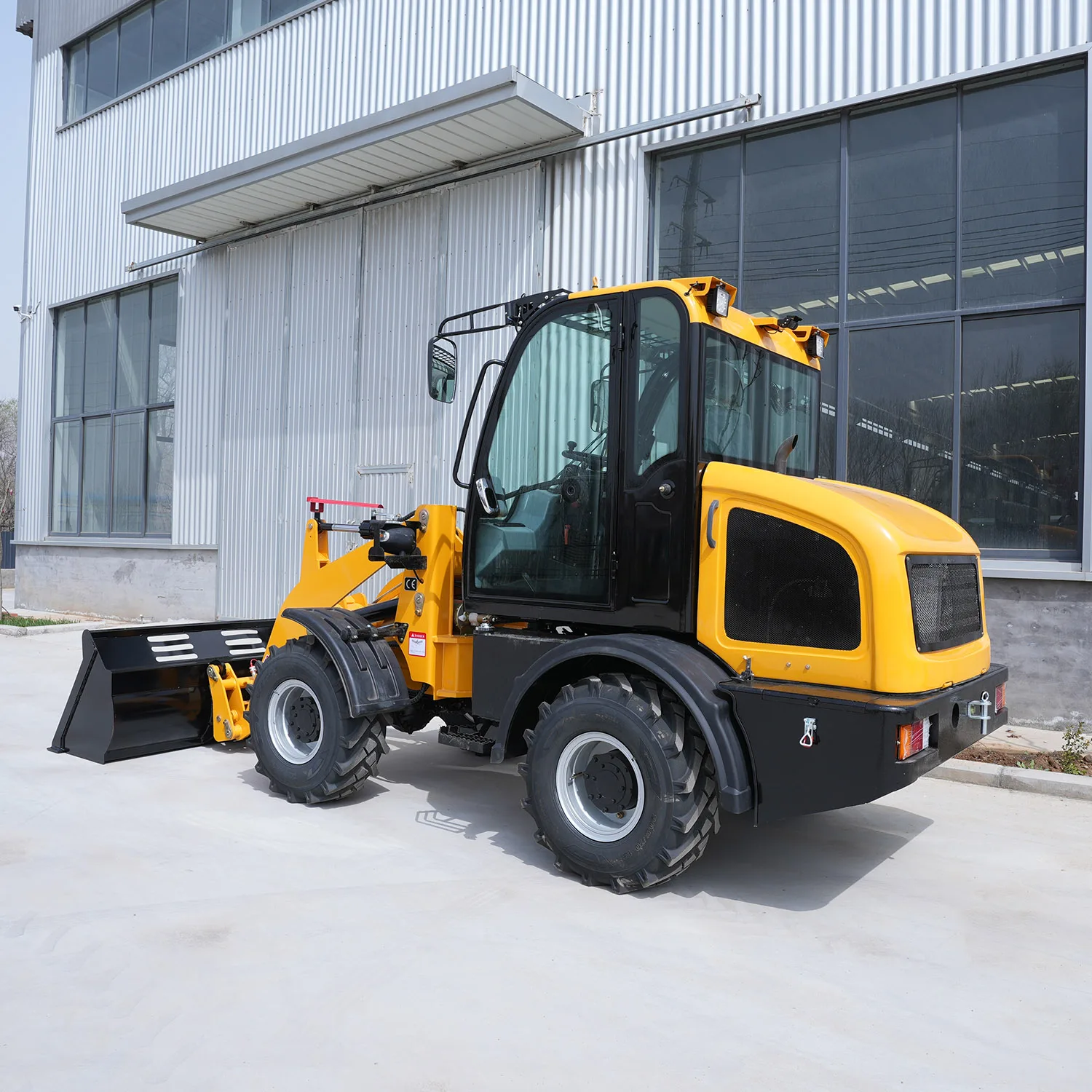 1 ton 2 ton 3 ton mini telescopic loader boom wheel loader with Auger and CE approval