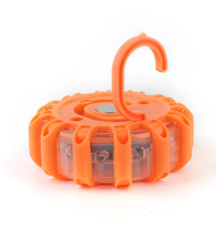 Magnetic and hanging led warning flash beacon warning light AAA battery 9 models strobe light led traffic solar warning light