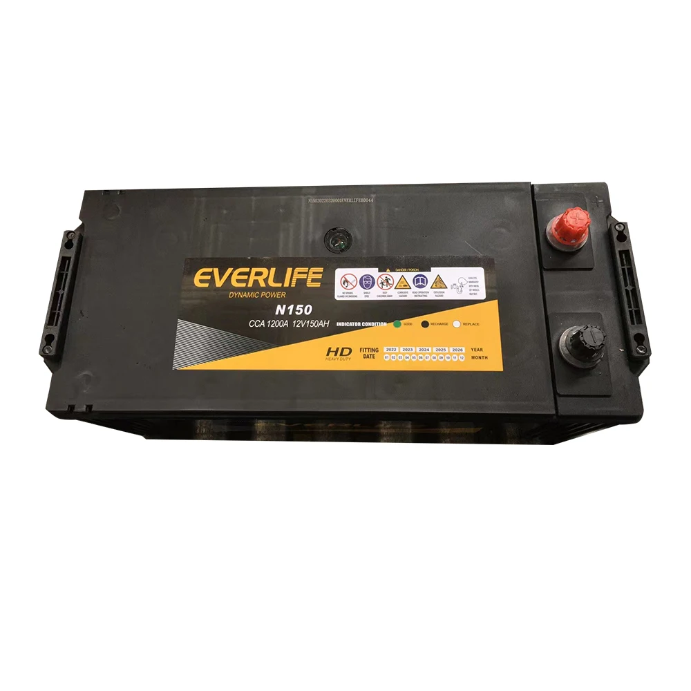 MF Lead-acid car New conditions Car battery 1-year warranty Car battery 12v 150AH battery price for sale