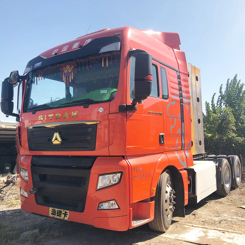 Good Condition Transport SITRAK CNG G7 C7H 2018 2019 2020 Tractor truck