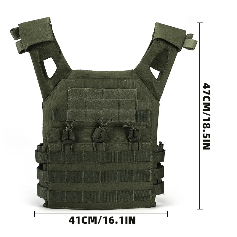 Utility Protective Gear Plate Tactical Vest Outdoor Quick-release Camouflage 600D Protective Vest