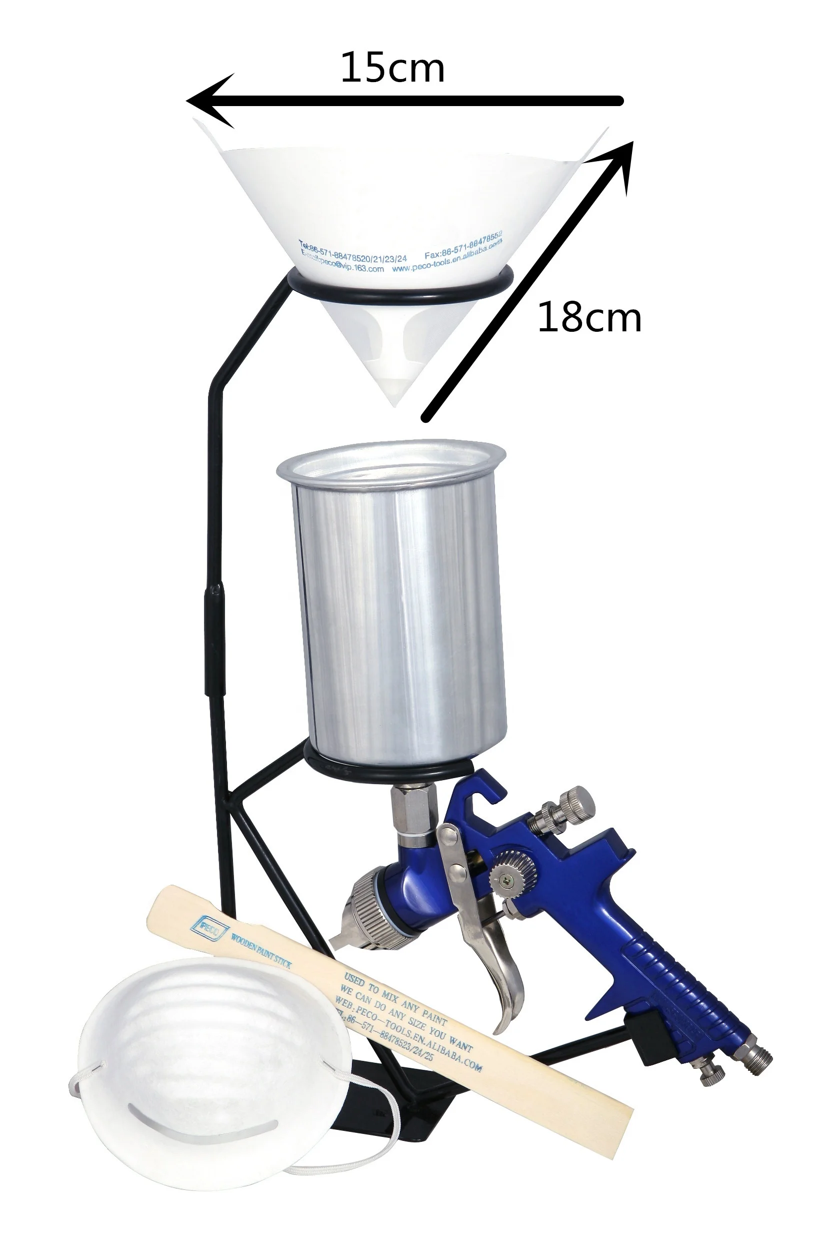 Factory Direct Sales All Micron Nylon Mesh Paper Paint Strainer machinery paint filter