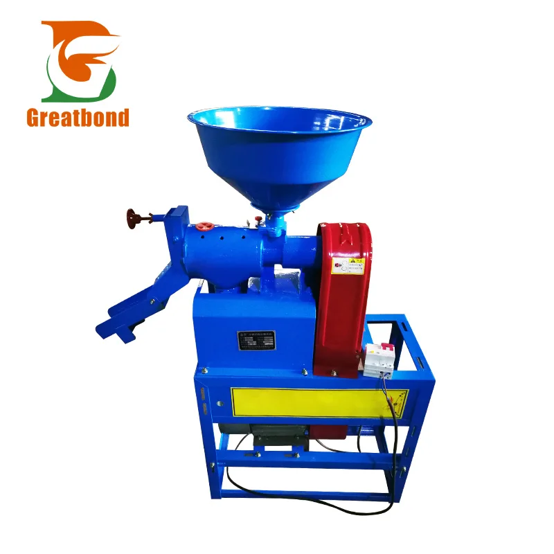 Greatbond Household Mini Combined Rice Milling Machine Rice mill machinery