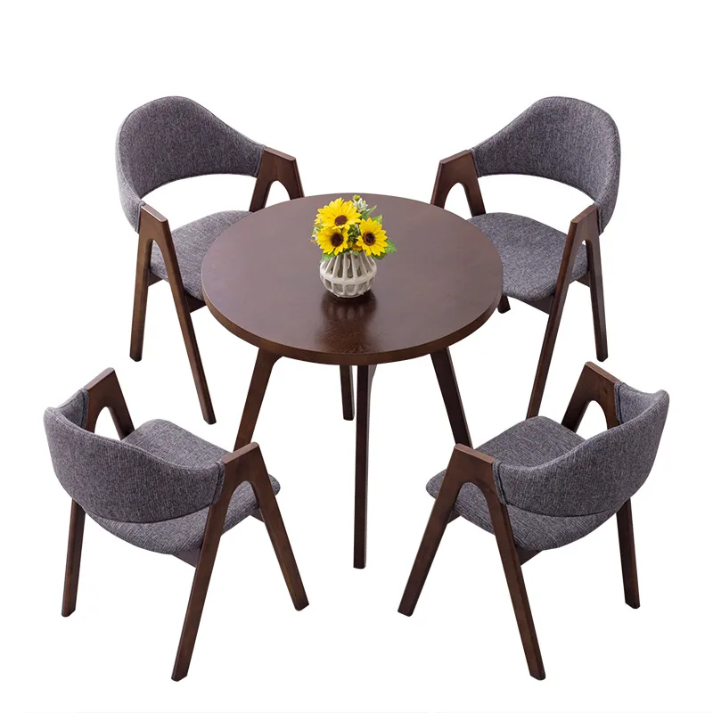 
Ash wood A-Chair Professional factory Foshan wholesale furniture Wishbone solid wood A shape Chair dinning Chairs 