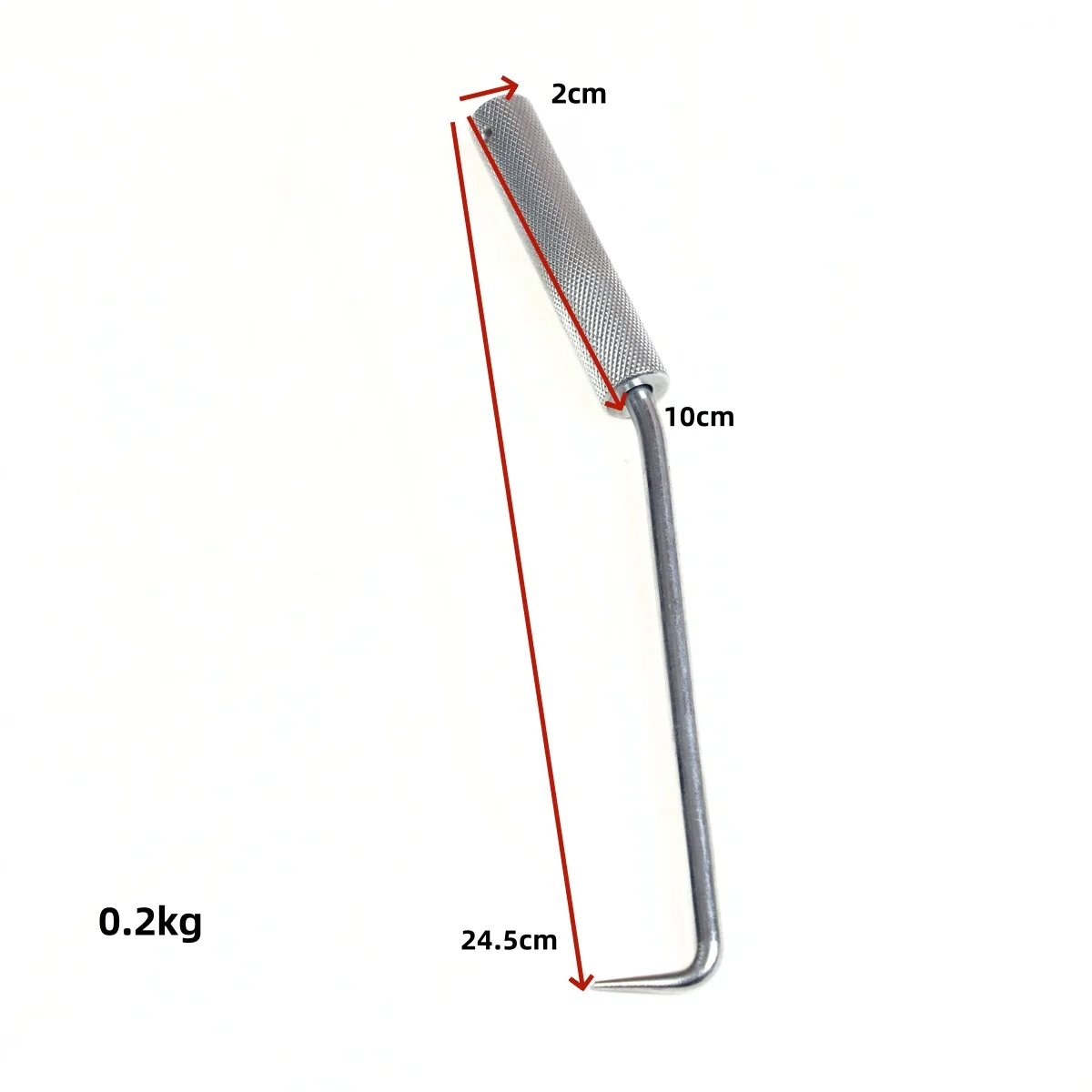 Stainless steel Construction Rebar Binding Hook Steel Wire Knot Pliers Deformed Rod Tying Tool