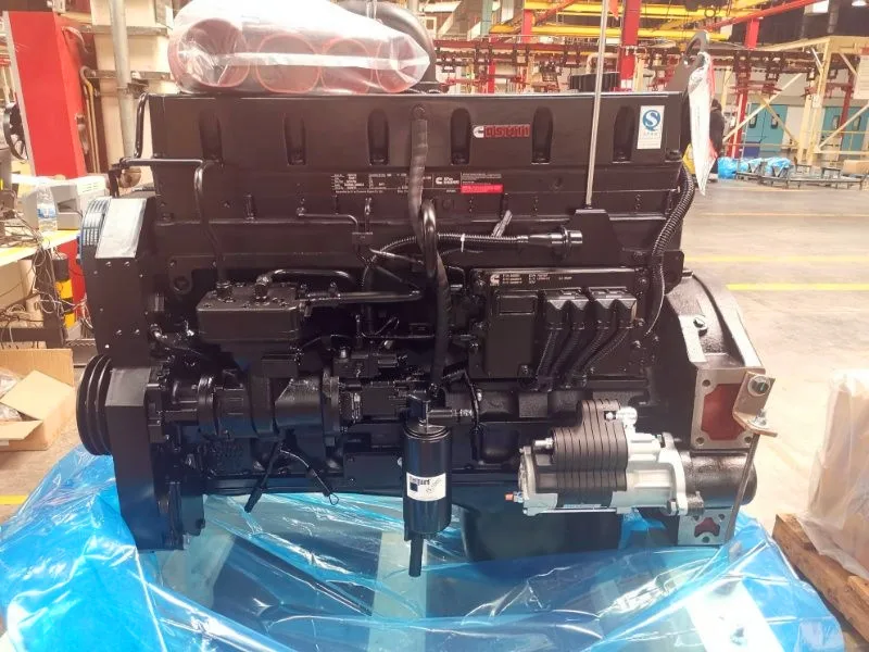 Оригинальные QSM11 6-ти цилиндровый с водяным охлаждением 375HP дизельный двигатель машины