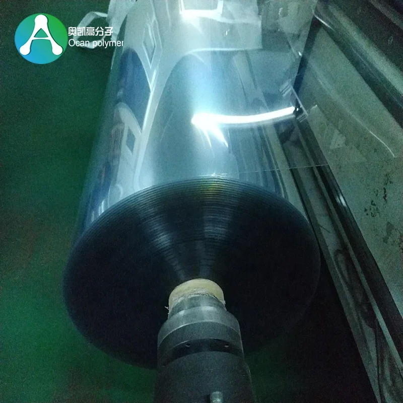 100 micron - 200 micron  Transparent PVC Plastic Sheet Roll  for Clear PVC Book Cover
