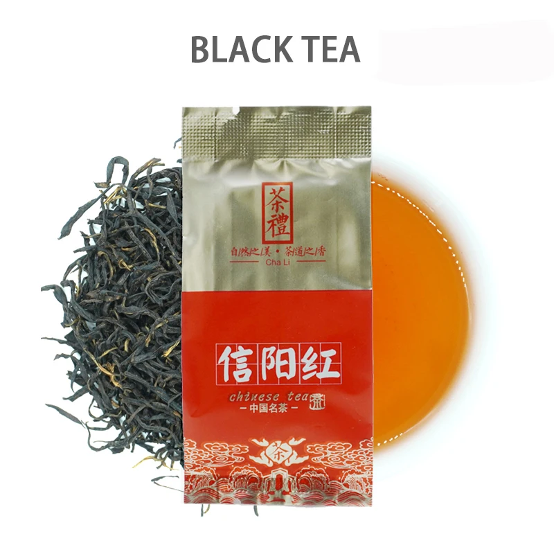 Sample pack High Quality Chinese Xinyang Hong Black Tea Organic Health High Mountain Black Tea Traditional Mao Jian Black Tea