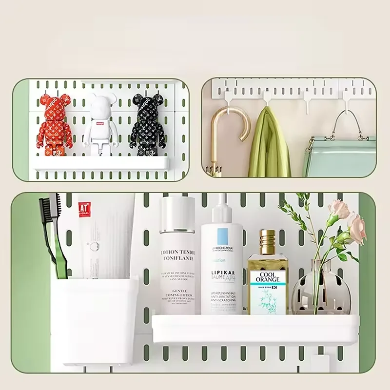wall mounted pegboard tool display adjustable steel wall organizer accessories hanging pegboard