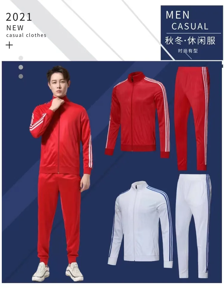 Custom your Logo Tracksuits for Kids track suit for men Soccer outfield warm up jackets suits Unisex