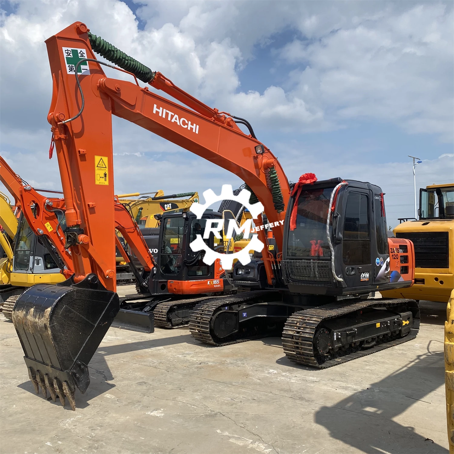 Экскаватор HITACHI ex120 с хорошей производительностью подержанная строительная машина zx120 zx130 высокой мощностью экскаватора