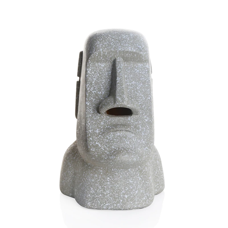  Идиллический камень для лица Moai фигурка пасхального острова каменная бумажная коробка украшения
