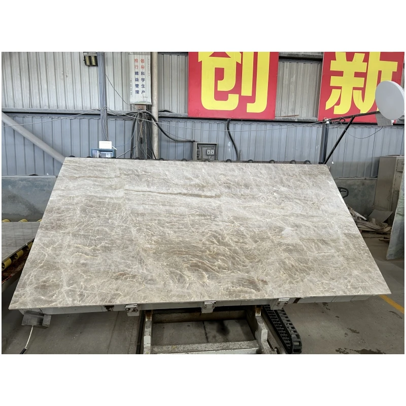 Brazil Luxury Stone Natural White Granite Stone Slabs Taj Mahal Quartzite for home decoration.