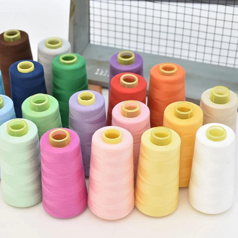 Wholesale Machine Sewing Supplies High Speed Polyester Sewing Thread Type Manual Line Embroidery Thread