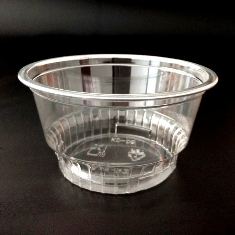 5 oz hot sale PET ECO-friendly 350ml disposable ice cream cups
