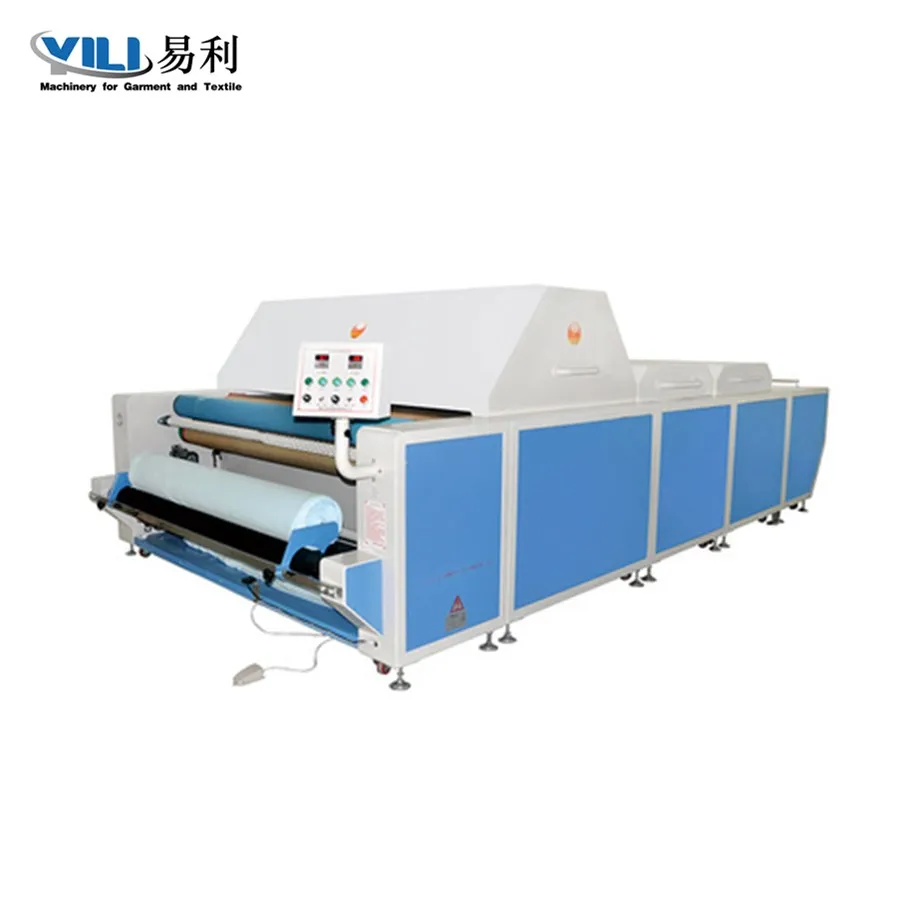 textile finishing machine,denim fabric steam shrinking and relaxing machine