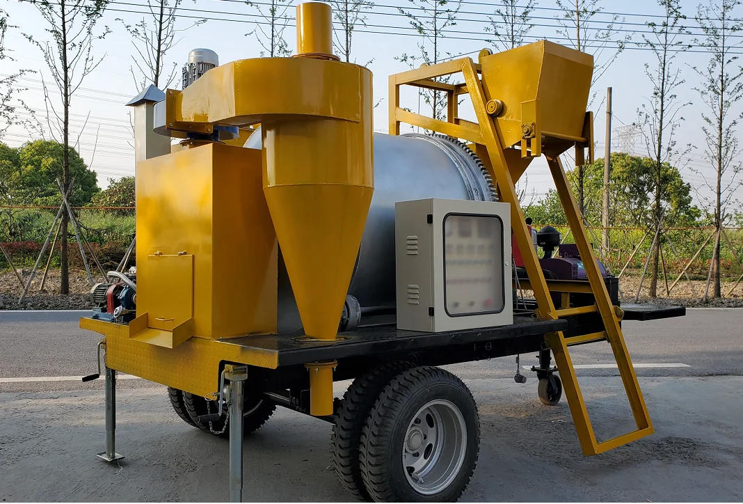 Professional 2022 New Portable asphalt mixer Hot recycling production of asphalt Pavement repair vehicle