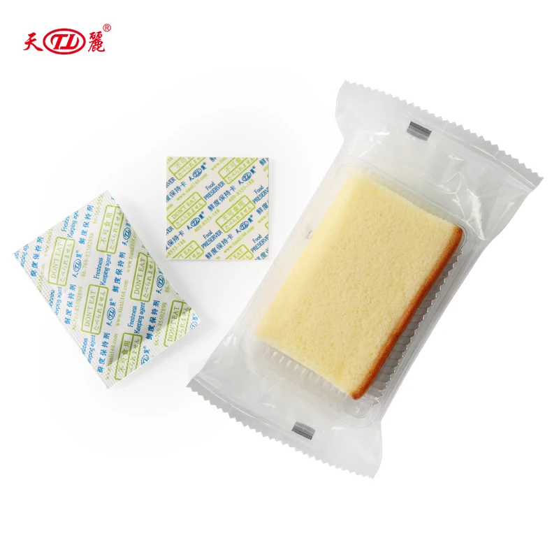 Tianli Food preserver card,Freshness keeping agent suitable for bread and cake,Suitable For Halal Market