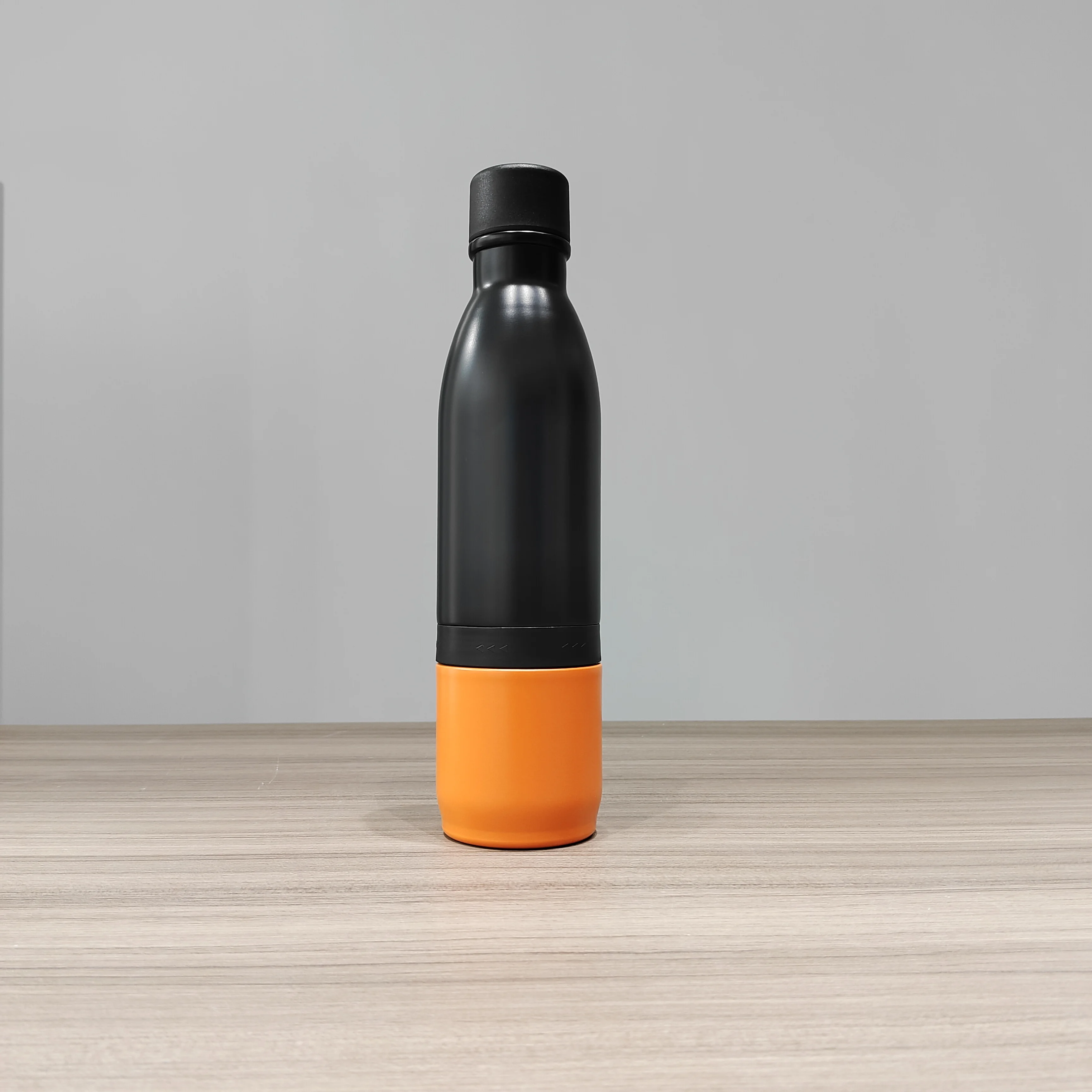 Two Section Compartment Vacuum Thermos Bottle Water Stainless Steel Water Bottle Insulated Drink Bottle