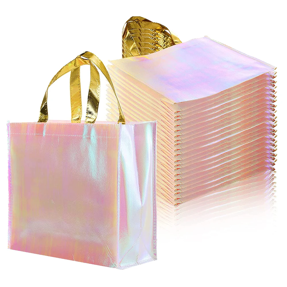 Customized foldable printed laminated customized shopping PP storage bags waterproof non woven bag