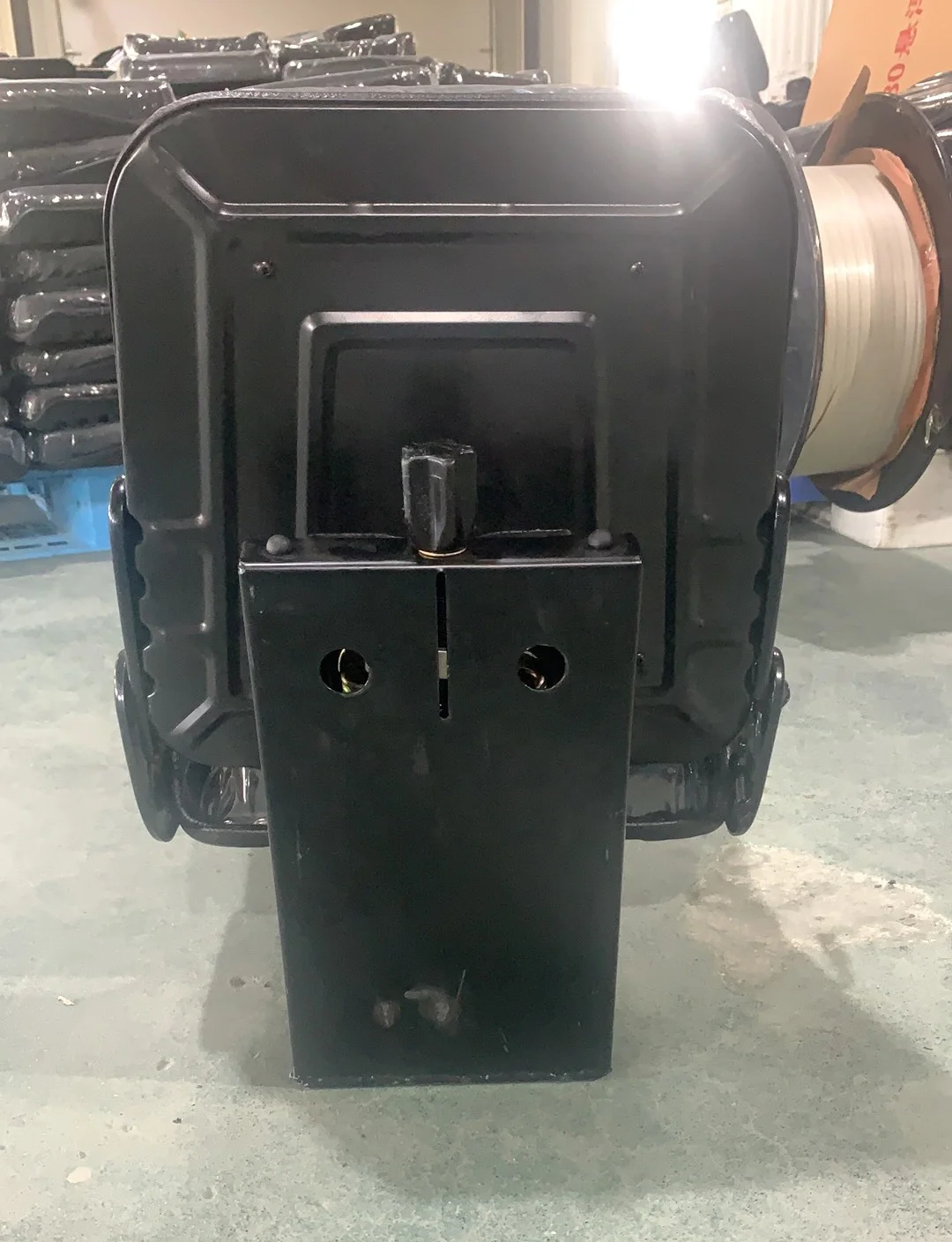 Comfortable Engineering Vehicles Machinery Tractor Forklift Driver Seat with Adjustable Weight Suspension