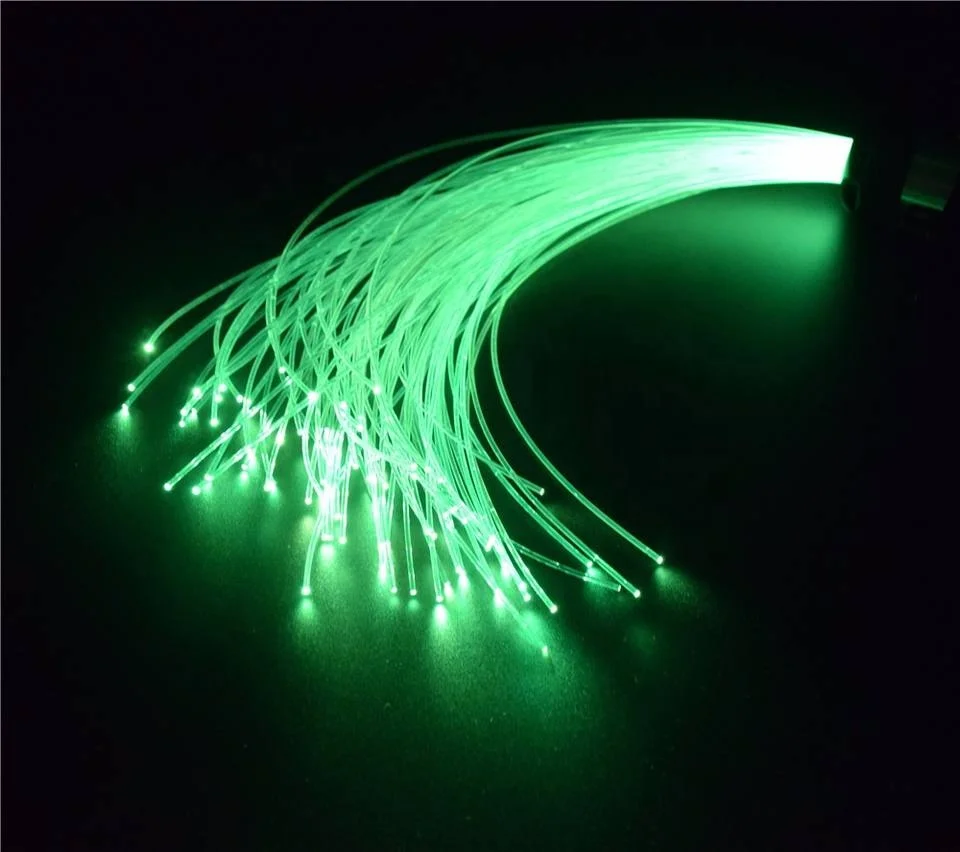 6W RGBW Colorful Twinkle LED 0.75mm  4meters*650pcs Fiber optic lights kit with APP/RF Control for star ceiling
