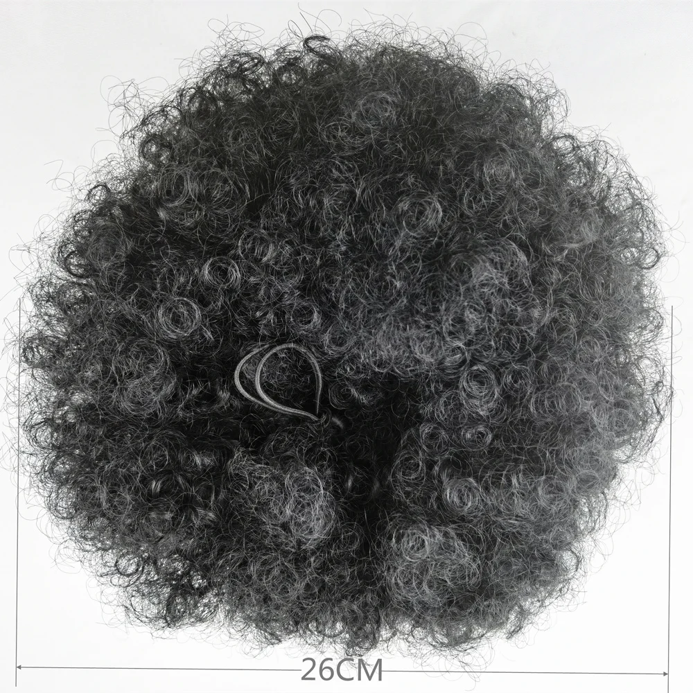 
Afro Wigs Big Size 10Inch drawstring extension afro wrap ponytail synthetic hair ponytails 