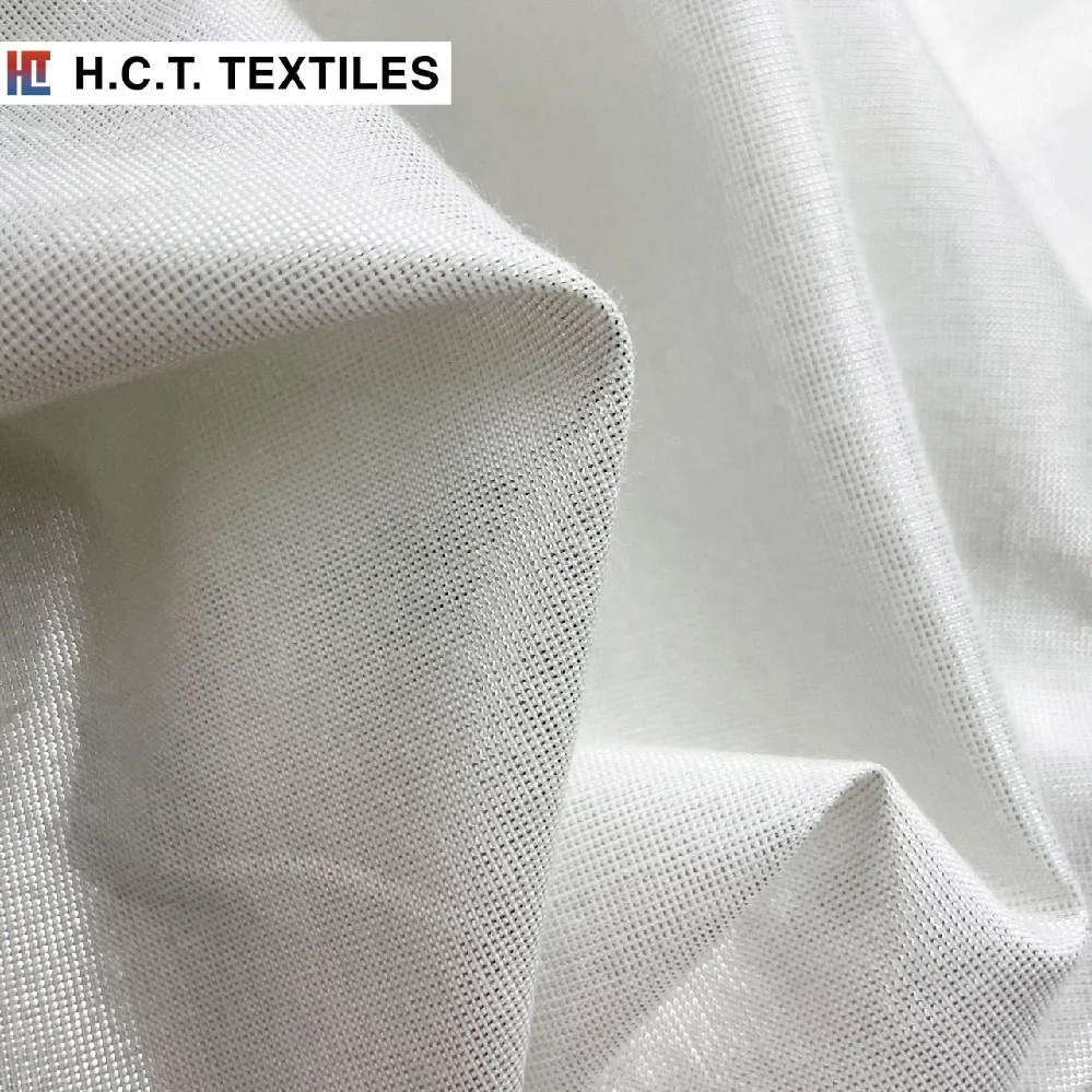 Серебристая отражающая 75 г хлопчатобумажная полиэфирная вискозная ткань металлик для блузки