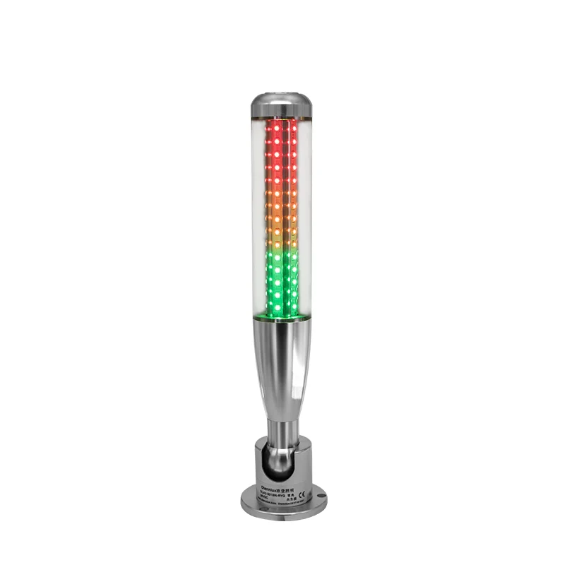 Manufacturer Tri-color warning light tower steady light 24V DC 3 layers steady signal tower lights