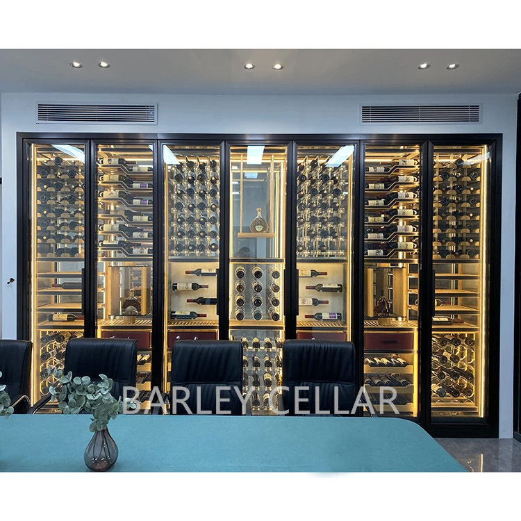 BARLEY cellar custom energy-saving super low noise wine cabinets for the home