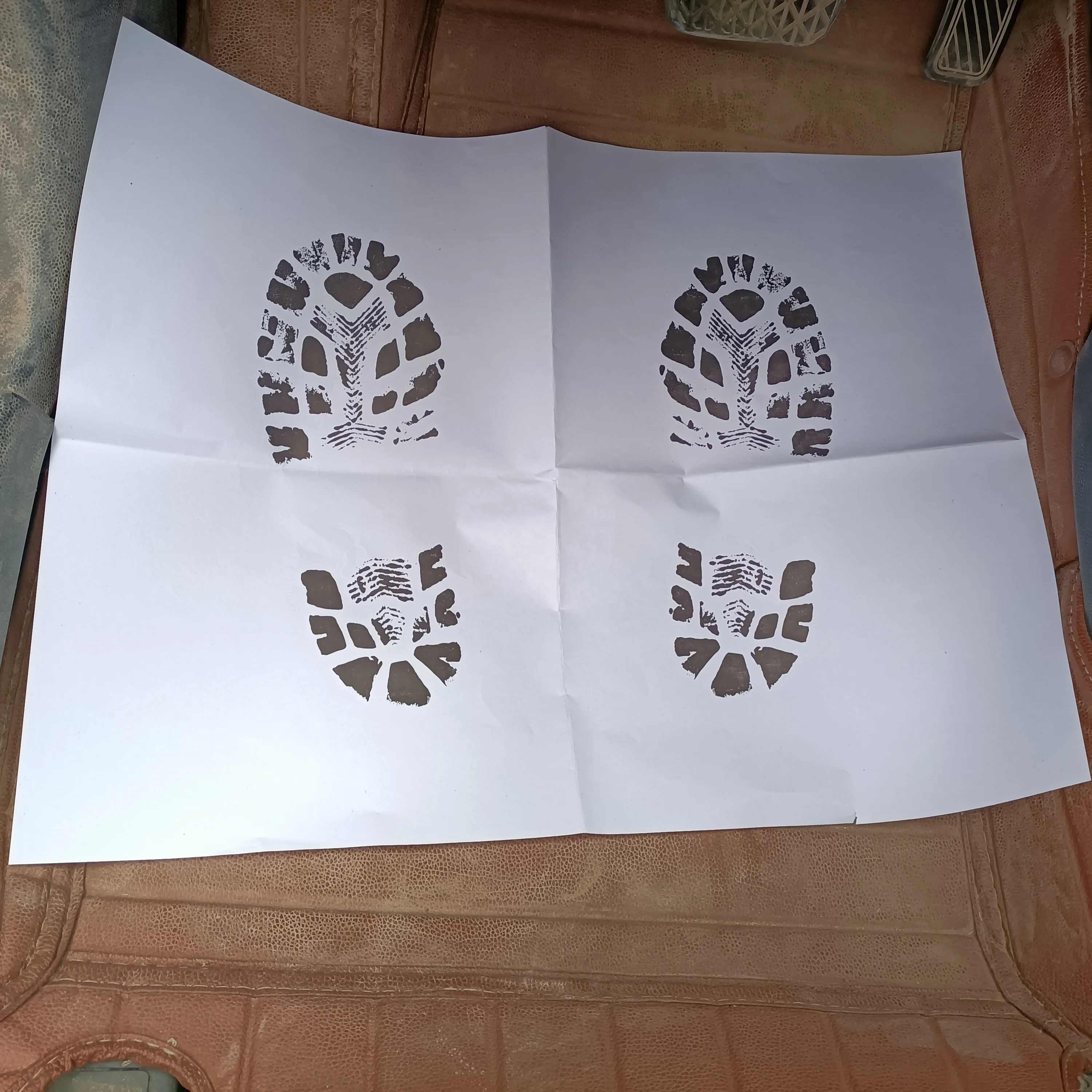 Custom design logo wholesale cheap paper car mat disposable car floor mats