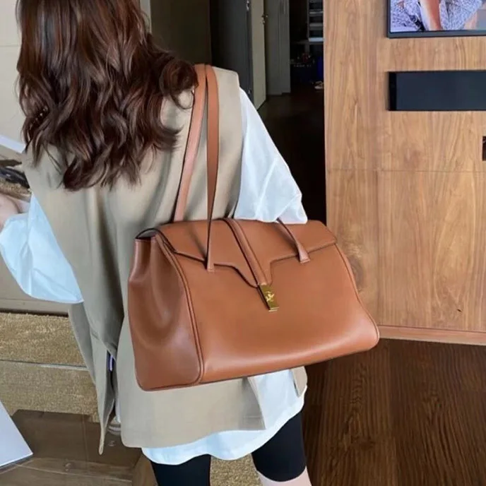 Wholesale Fashion Genuine Leather Key Case Cartera Handbag With Custom Logo Tote Bag Hand Bags