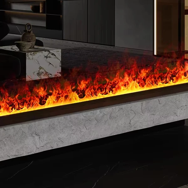 Electric indoor steam vapor fireplace 36 inch led fire place modern flame decoration without heater fireplace