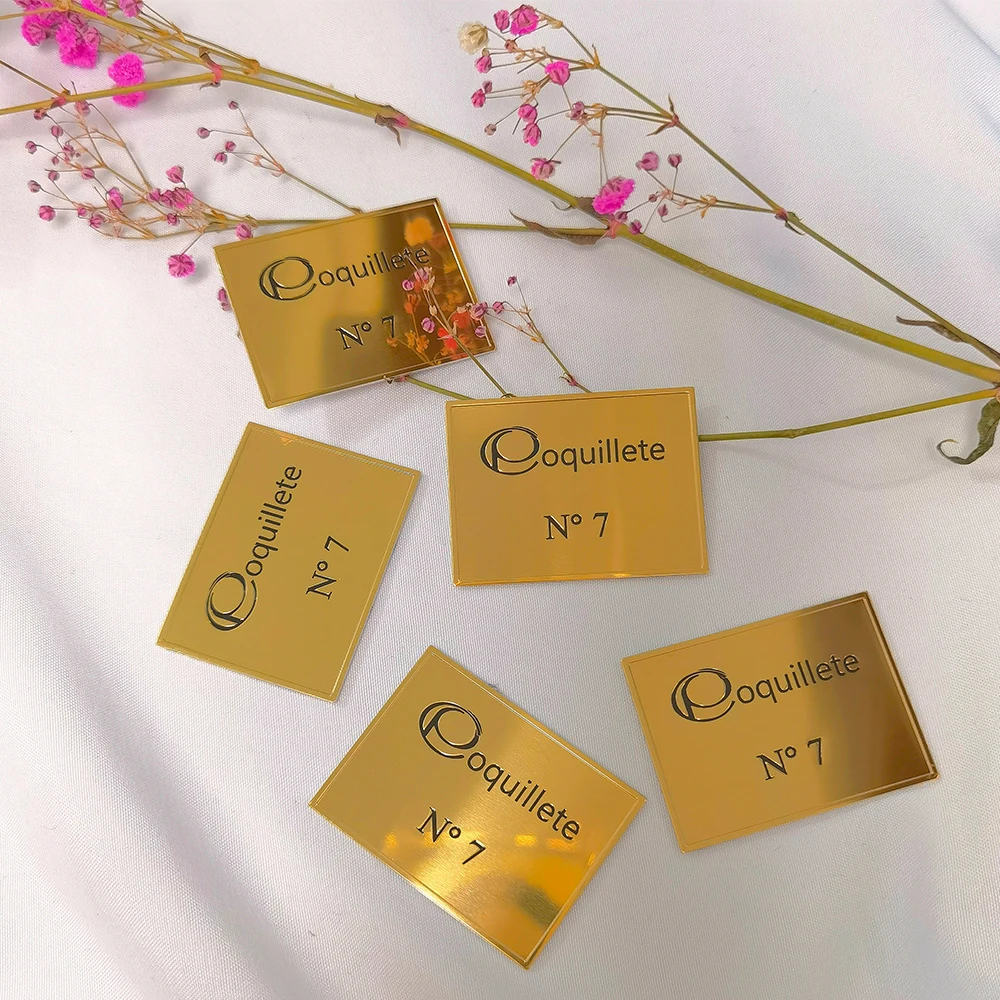 24k gold metal transfer logo stickers with adhesive Decals 3D Embossed label Aluminum Bottle Metal Sticker