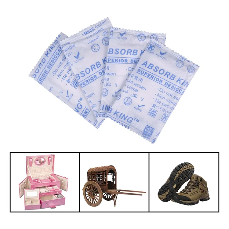 10 Grams Super Dry Desiccant Bag Calcium Chloride Powder Use for Clothing